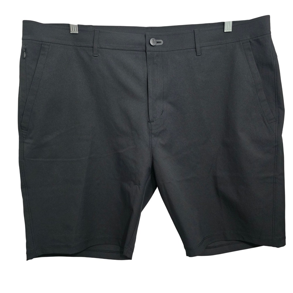 Public Rec All‎ Day Every Day Shorts Mens 42 Black Performance Flat Front Casual